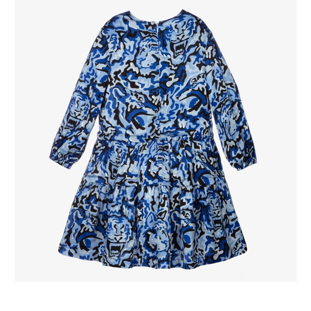 Kenzo girls printed dress